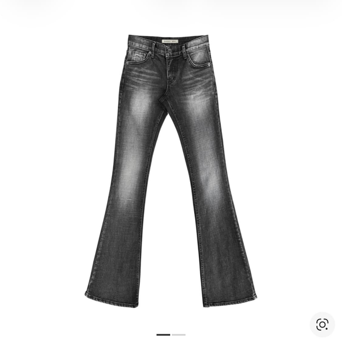 보헤미안서울 부츠컷 데님 팬츠 그레이 상품이미지1