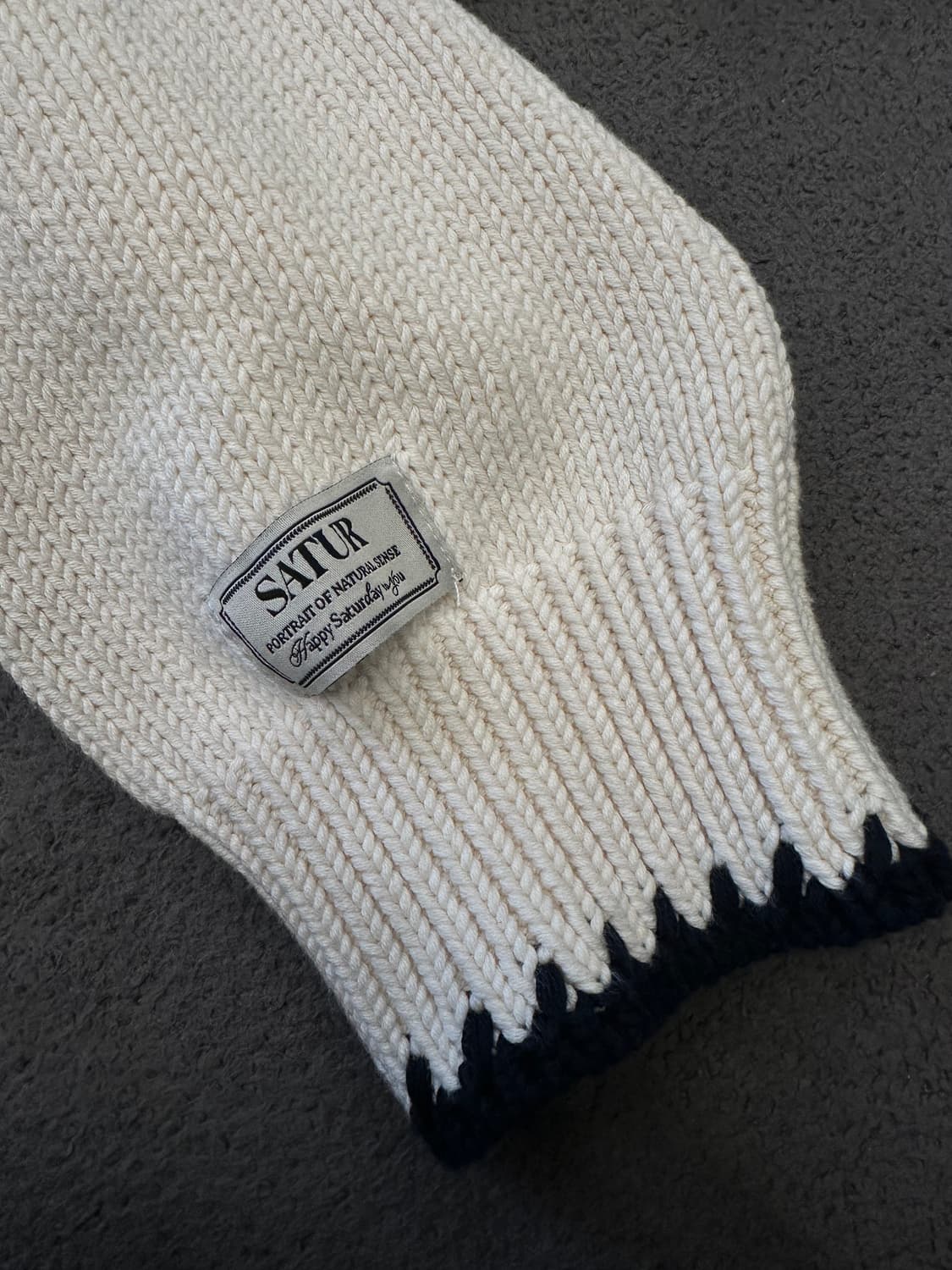 세터 니트 집업 자켓 처분  상품이미지3