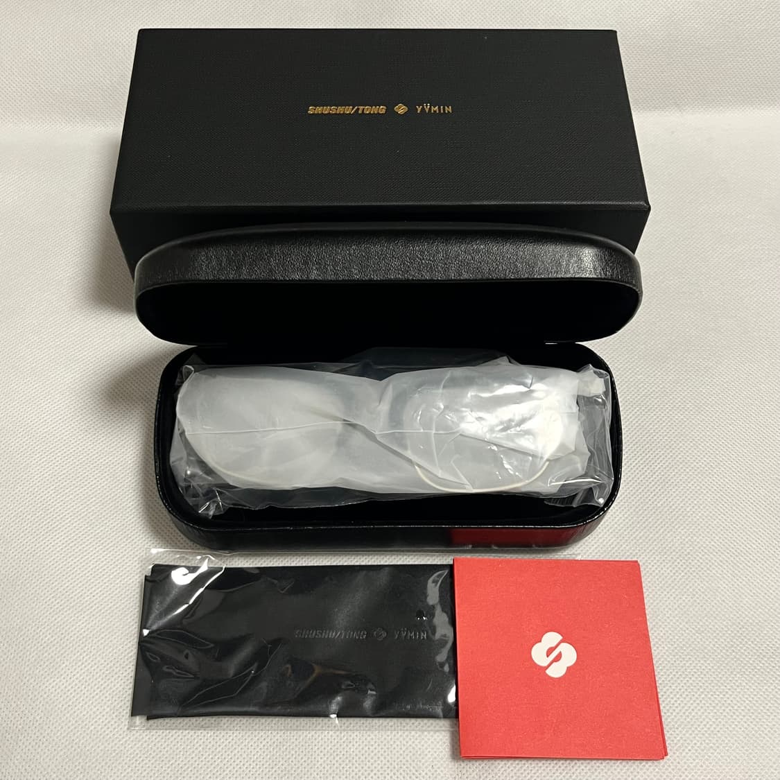 슈슈통 x YVMIN 25fw 보우 템플 안경 상품이미지6