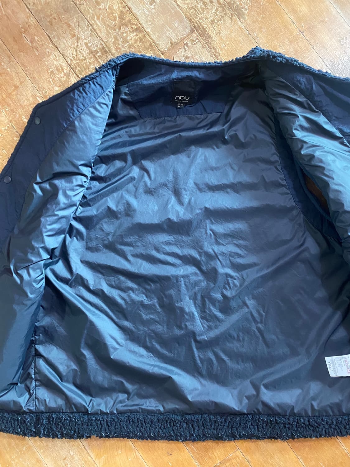 nau 블랙야크 플리스 조끼 XL 블랙컬러 상품이미지5