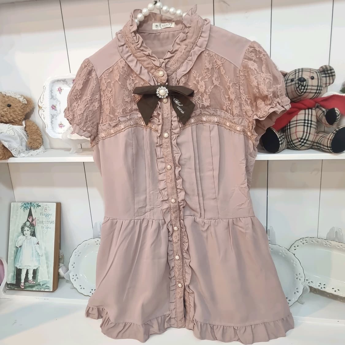 엑시즈팜(axes femme) 프릴 미니 원피스 상품이미지3