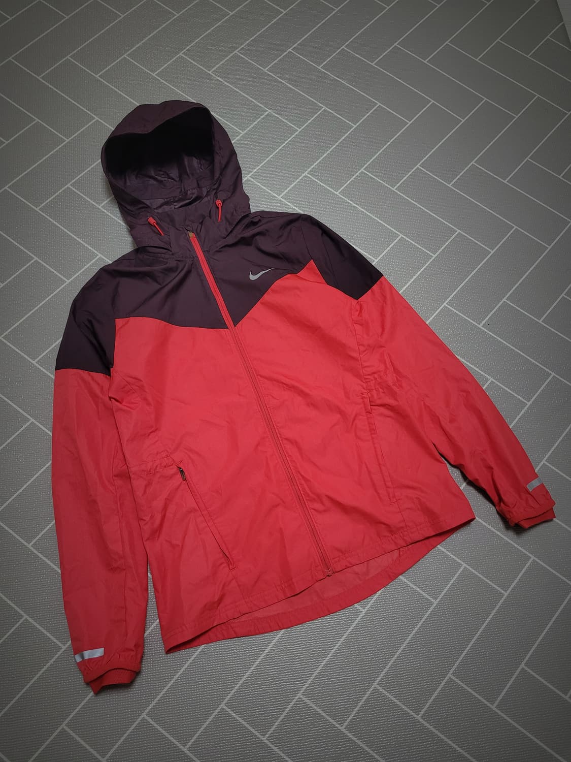 나이키 여성 베이퍼 러닝 후드 집업 자켓 L 상품이미지1