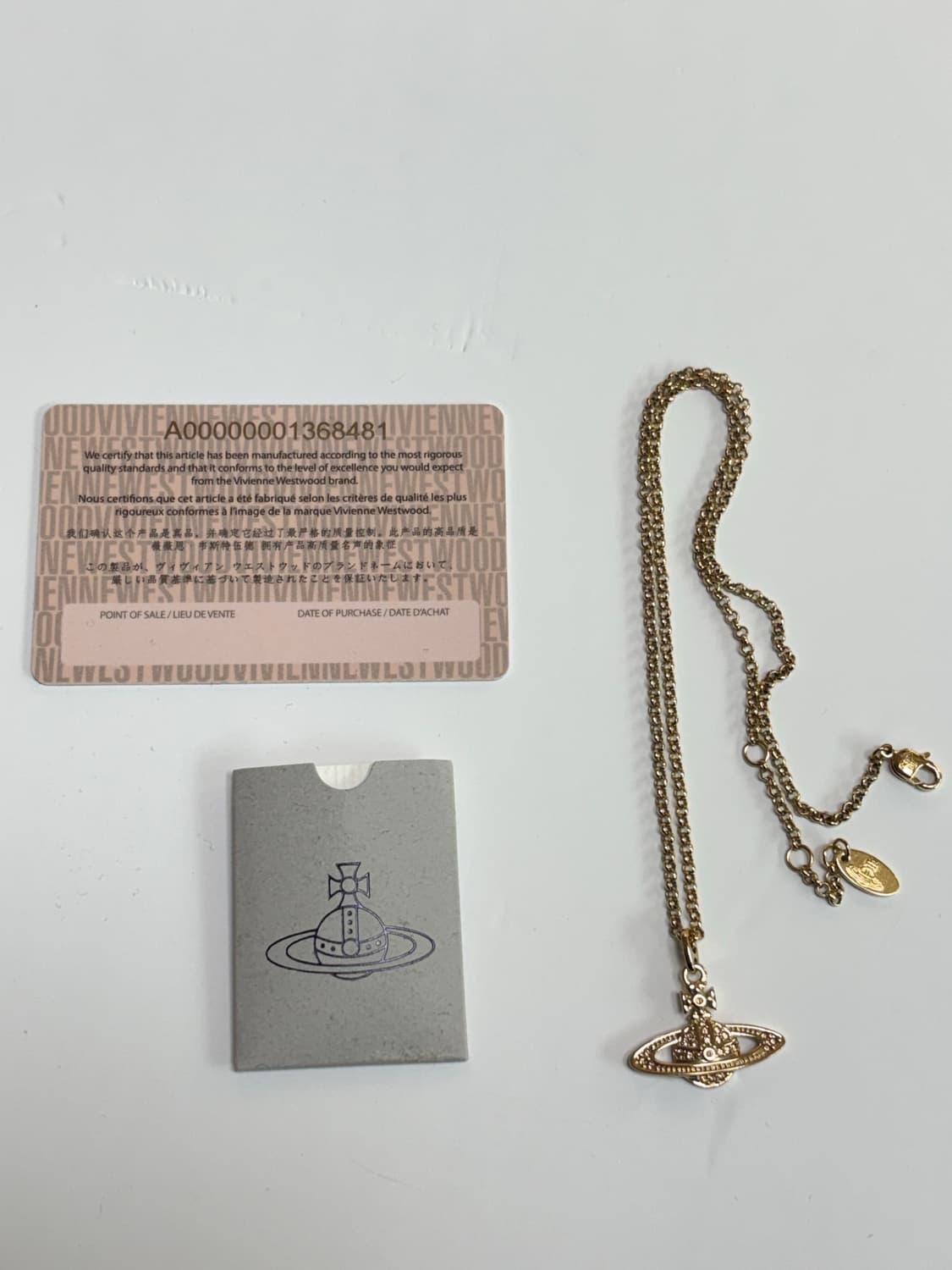 비비안웨스트우드 목걸이 상품이미지2