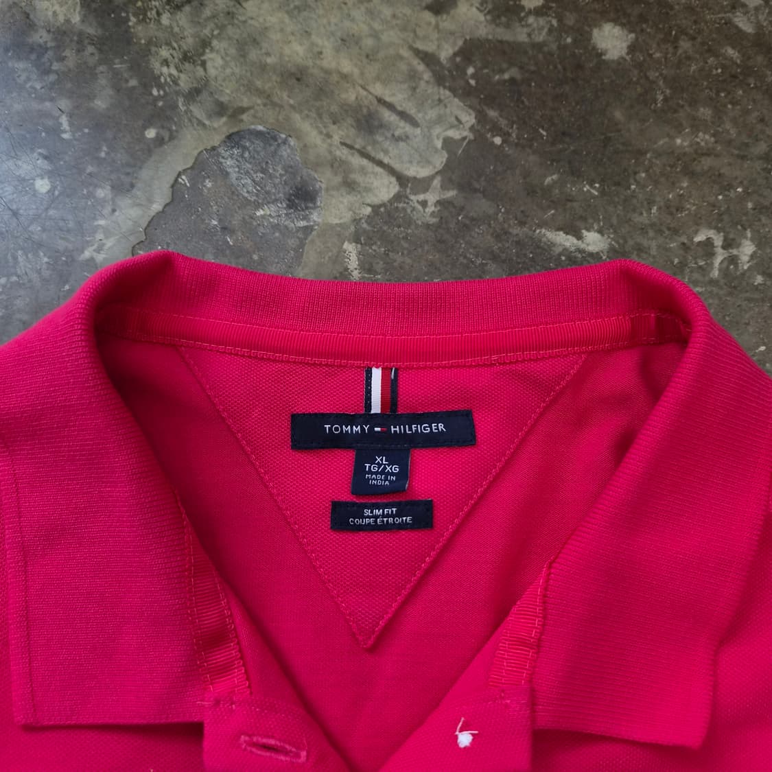 100) 타미힐피거 반팔 카라티 카라 티셔츠 상품이미지3