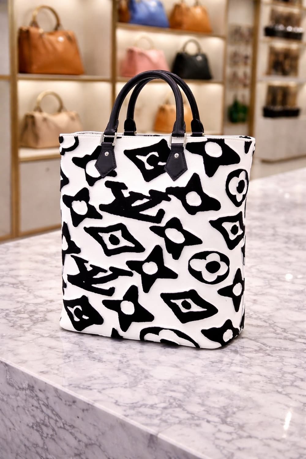 [S급] 루이비통 X 우르스피셔 터프트 카바스 토트백 판매합니다!!! 상품이미지1