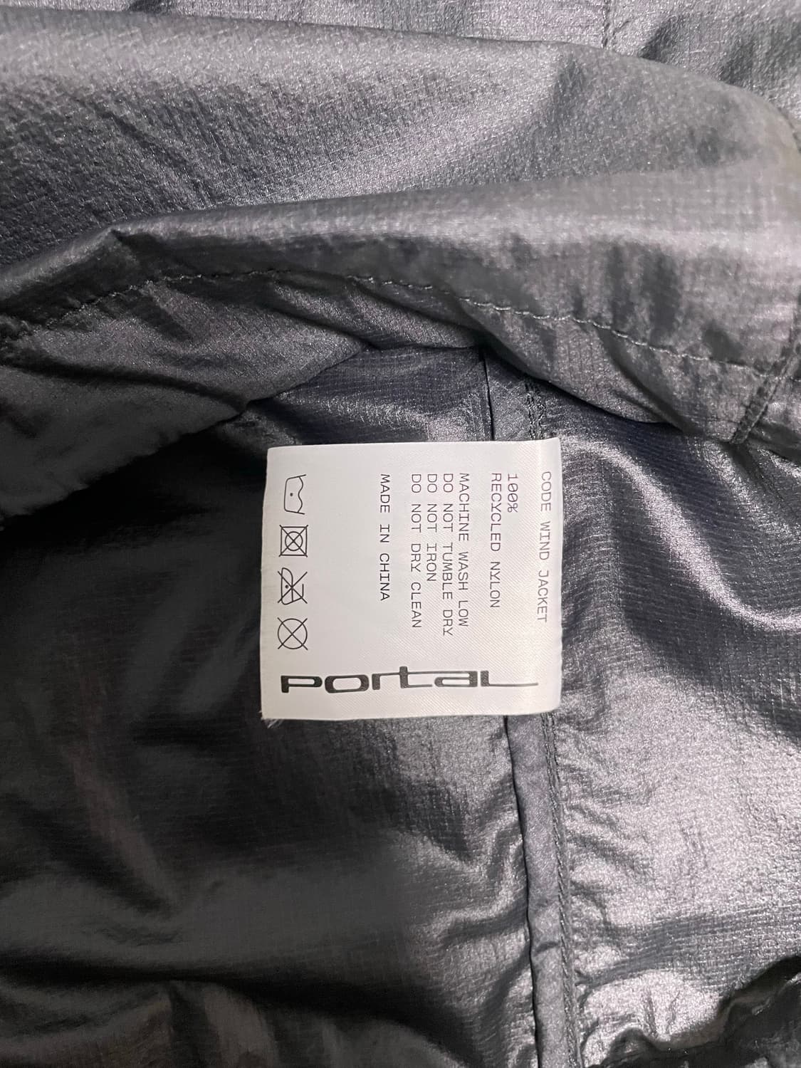 포탈 코드 윈드 자켓 블랙 뷰티 상품이미지4