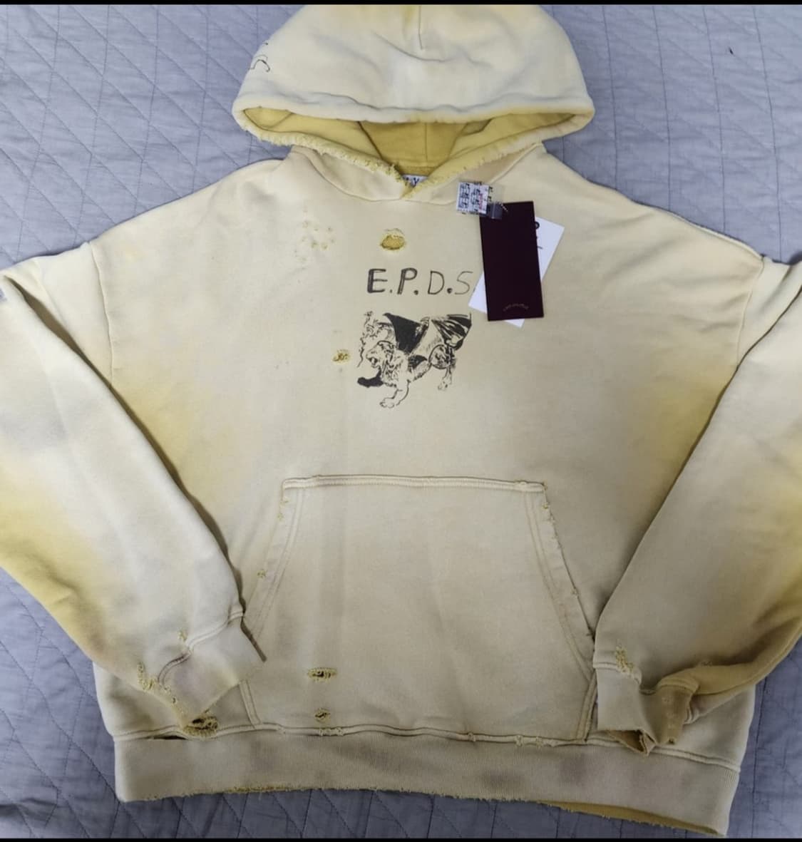 [XS/S] 팔리할리우드 EPDS 후드 옐로우 상품이미지1