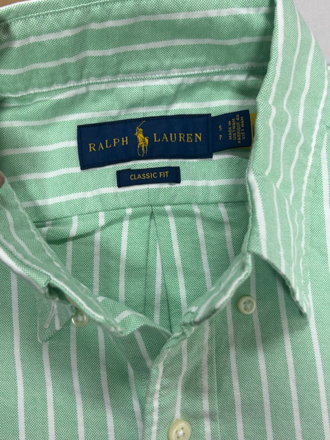 폴로 랄프로렌 스트라이프 셔츠 S 새상품 / 폴로 셔츠 S 상품이미지4