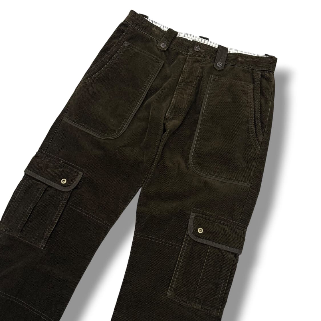 JPN sunny cloud 코듀로이 카고 9부팬츠 상품이미지3