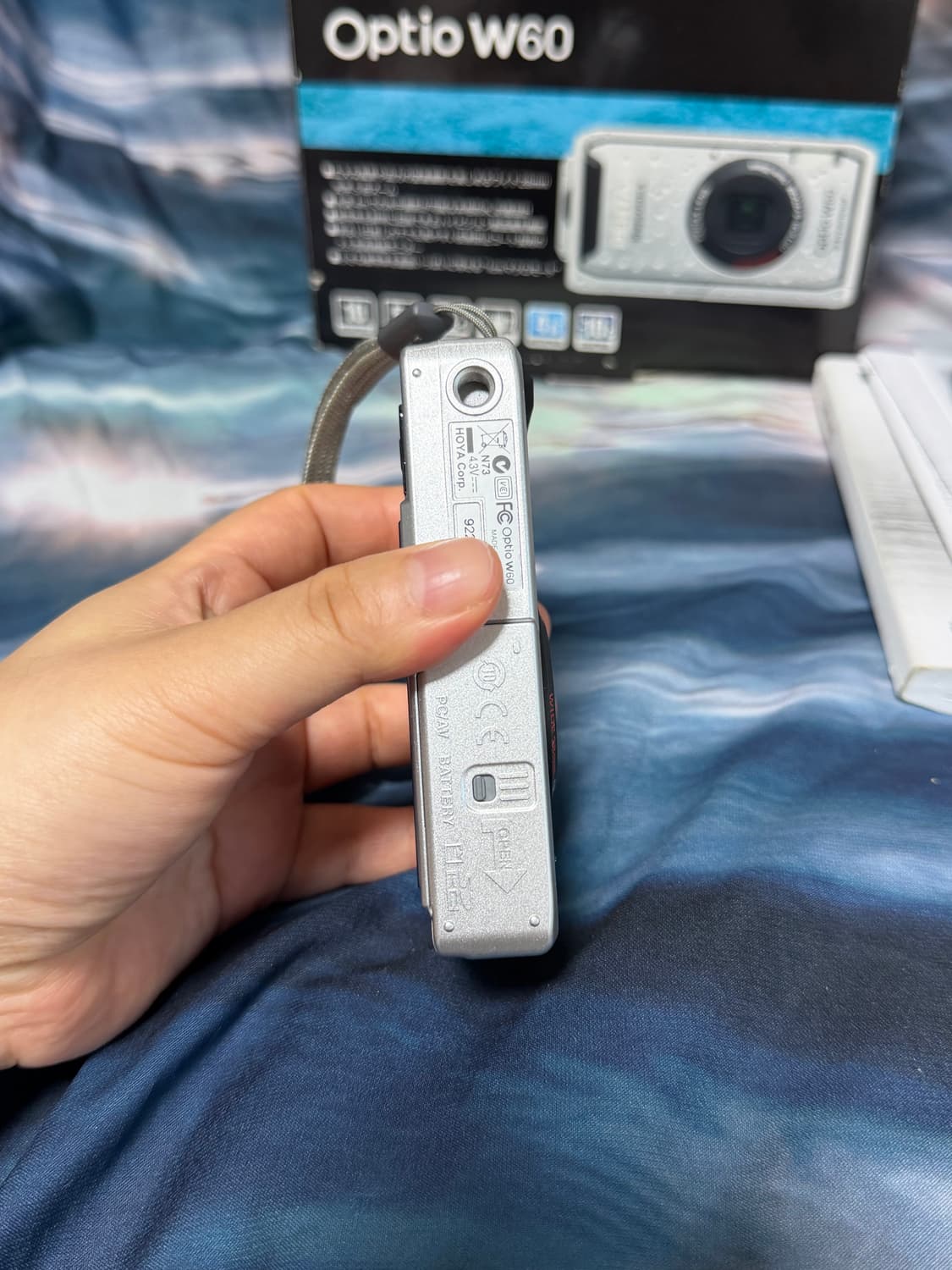 펜탁스 optio w60 카메라 디카 실버 초미품 풀박 💕✨ 상품이미지3