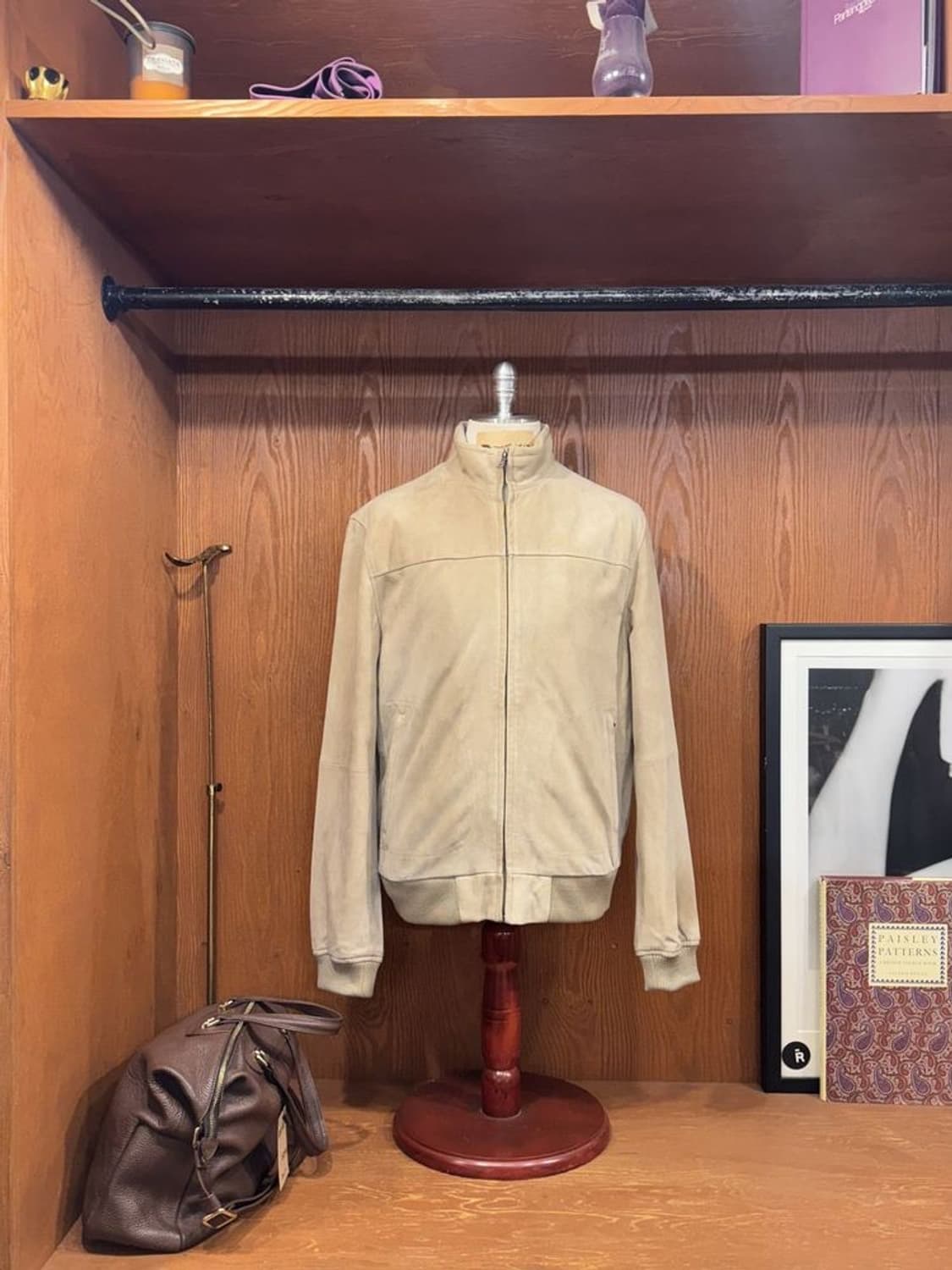 브룩스브라더스 스웨이드 자켓 상품이미지1