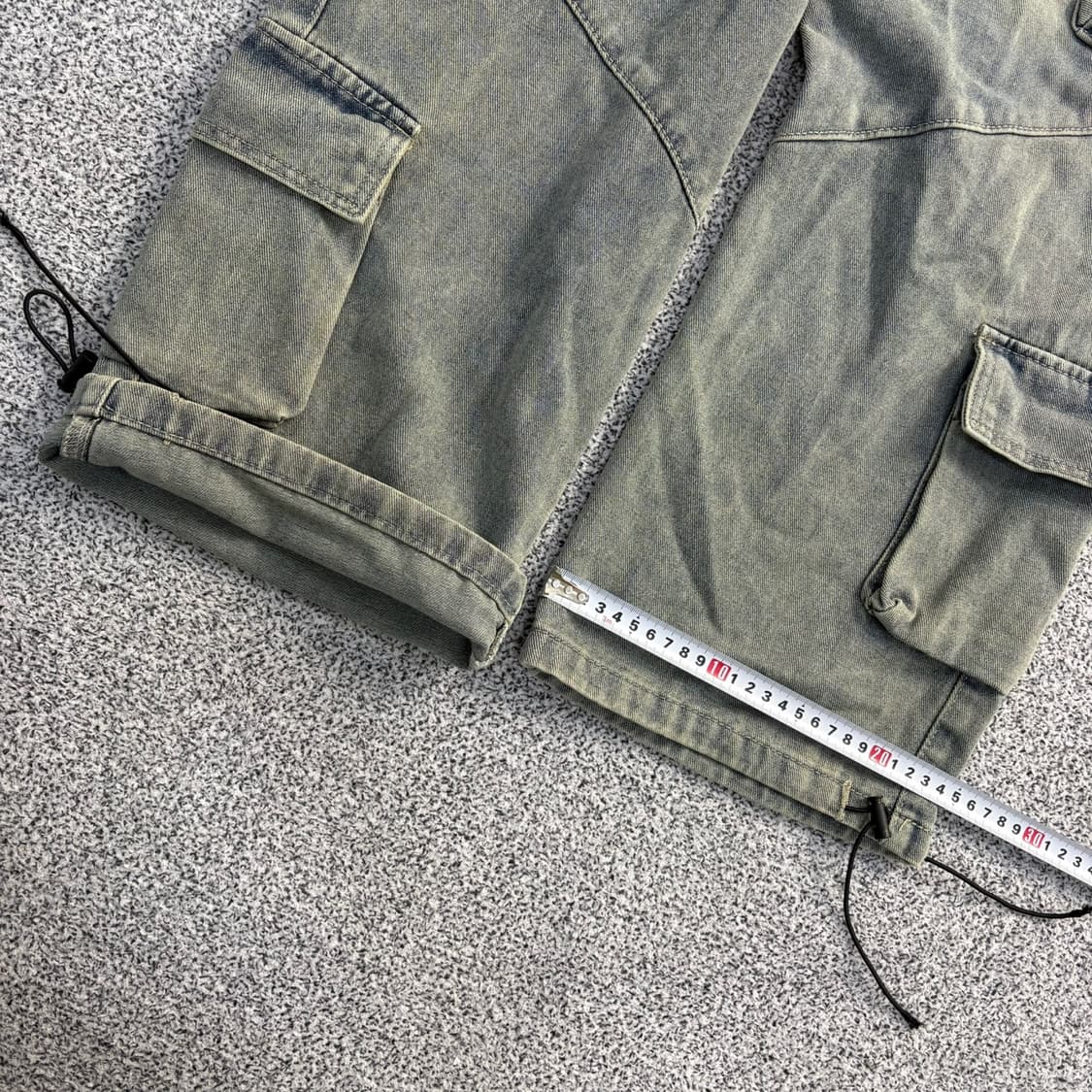 S 빈티지 워싱 카고 데님 팬츠 0413J 상품이미지9