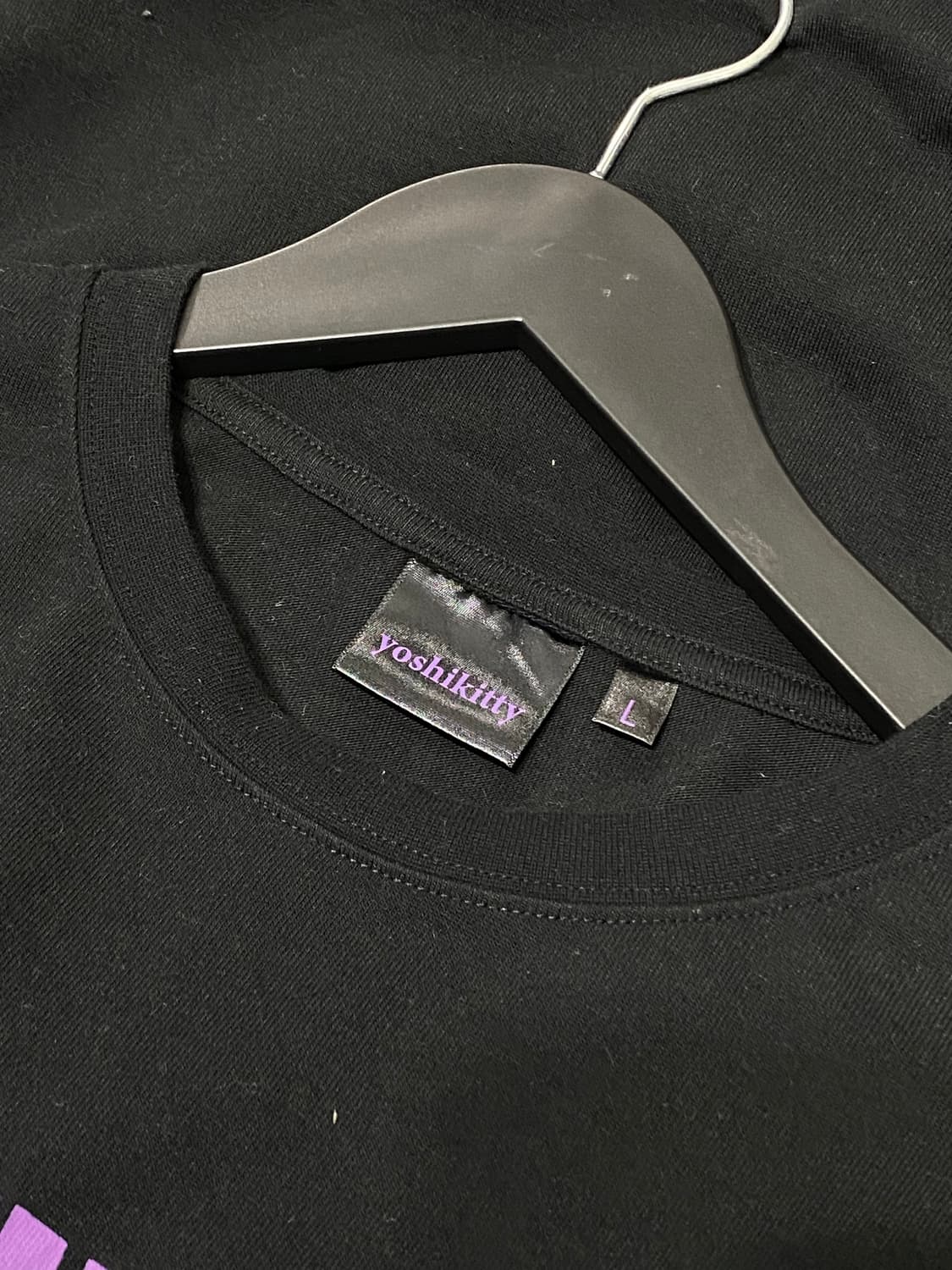 Yoshikitty 퍼플 장미자수 롱슬리브 상품이미지5