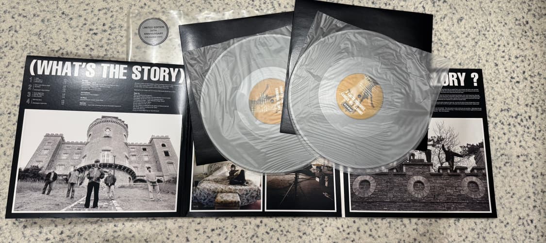 oasis 오아시스 데피니틀니 메이비 모닝글로리 25주년lp vinyl 상품이미지3