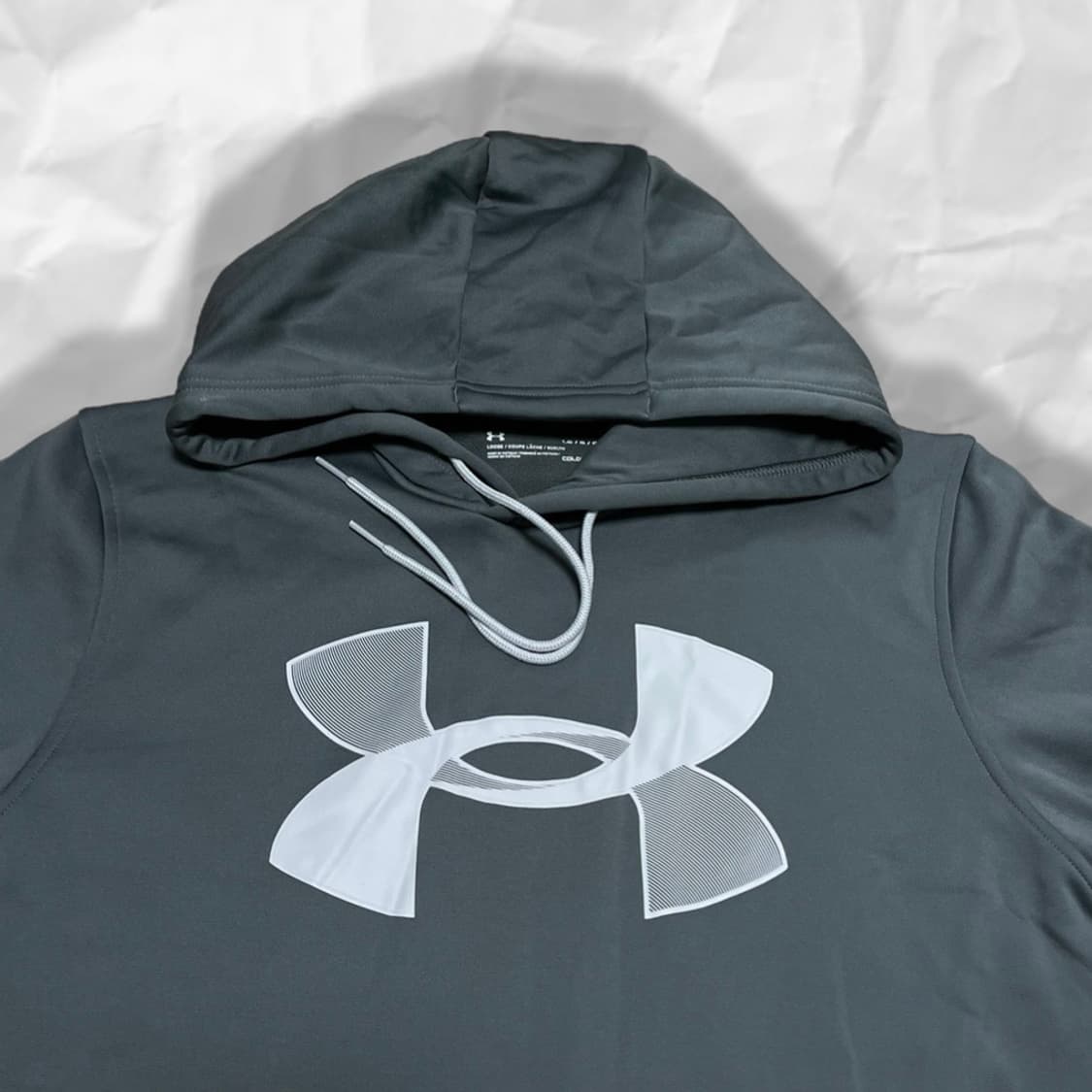 (L)언더아머 후드티 그레이 상품이미지2