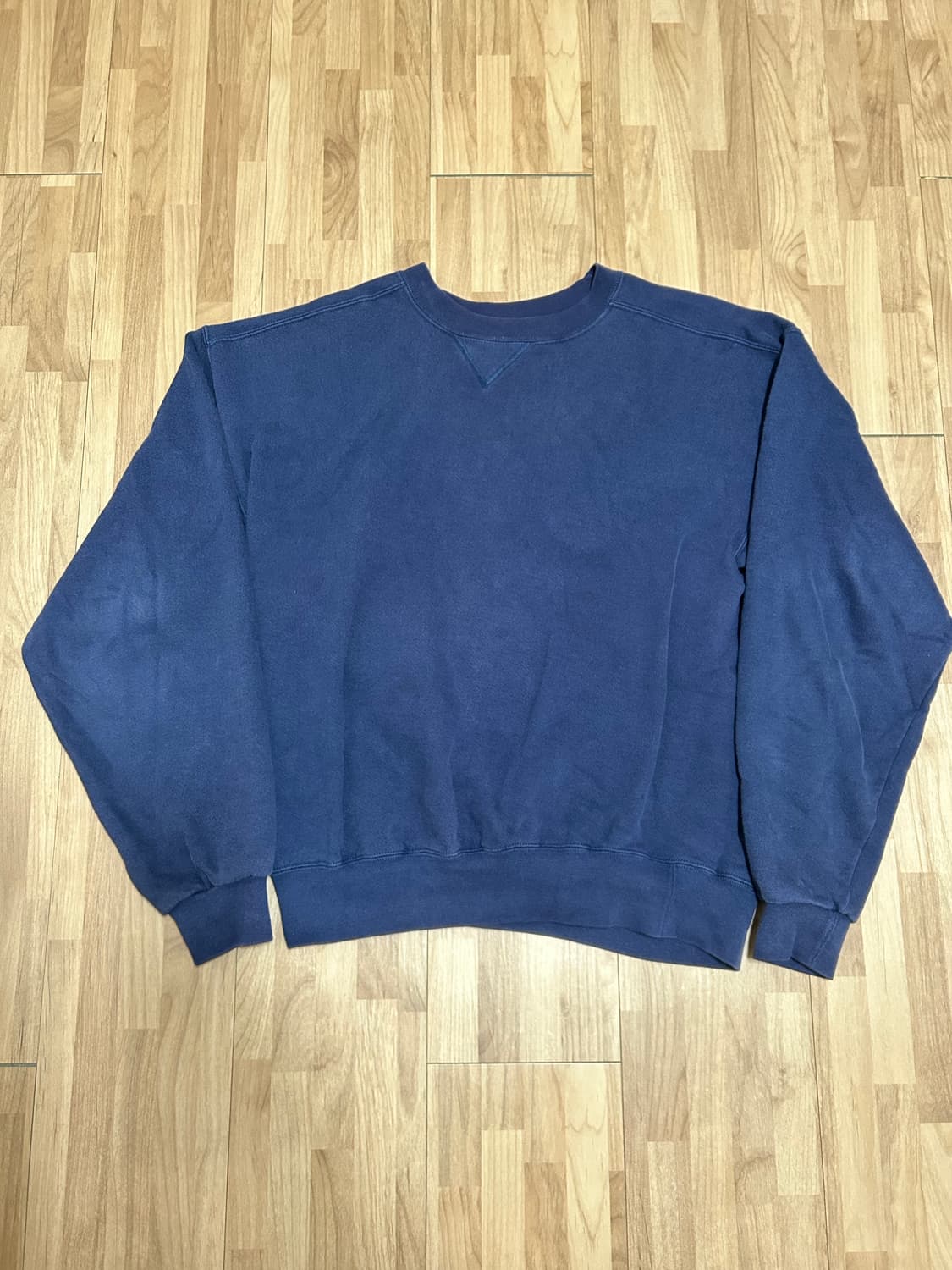 90s 엘엘빈 X 러셀애슬레틱 네이비 스웻셔츠 MADE IN USA 상품이미지2