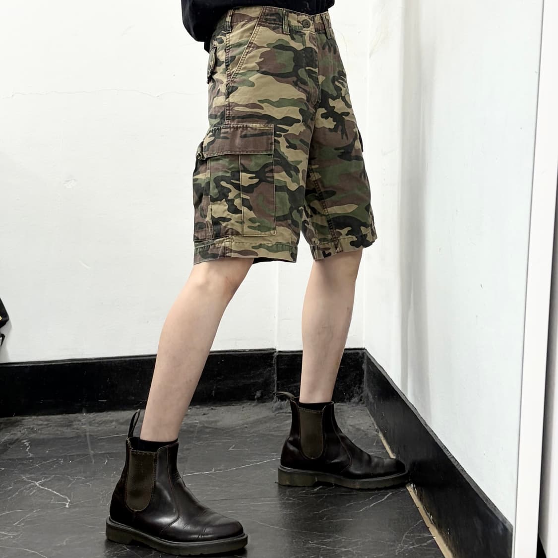 알파인더스트리 카모 반바지 상품이미지1