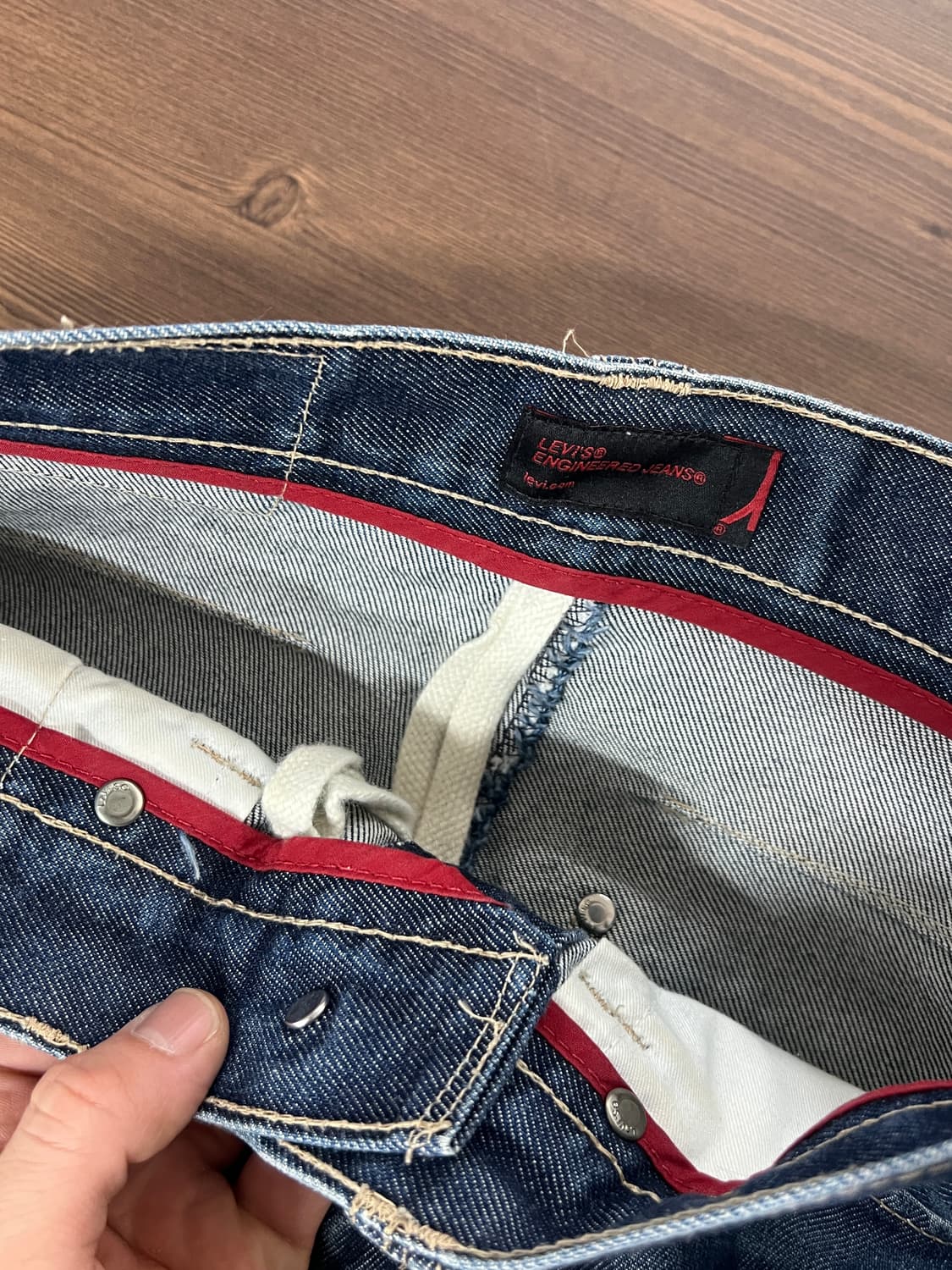 Levis 리바이스 엔지니어드 나팔핏 부츠컷 데님 팬츠 상품이미지5