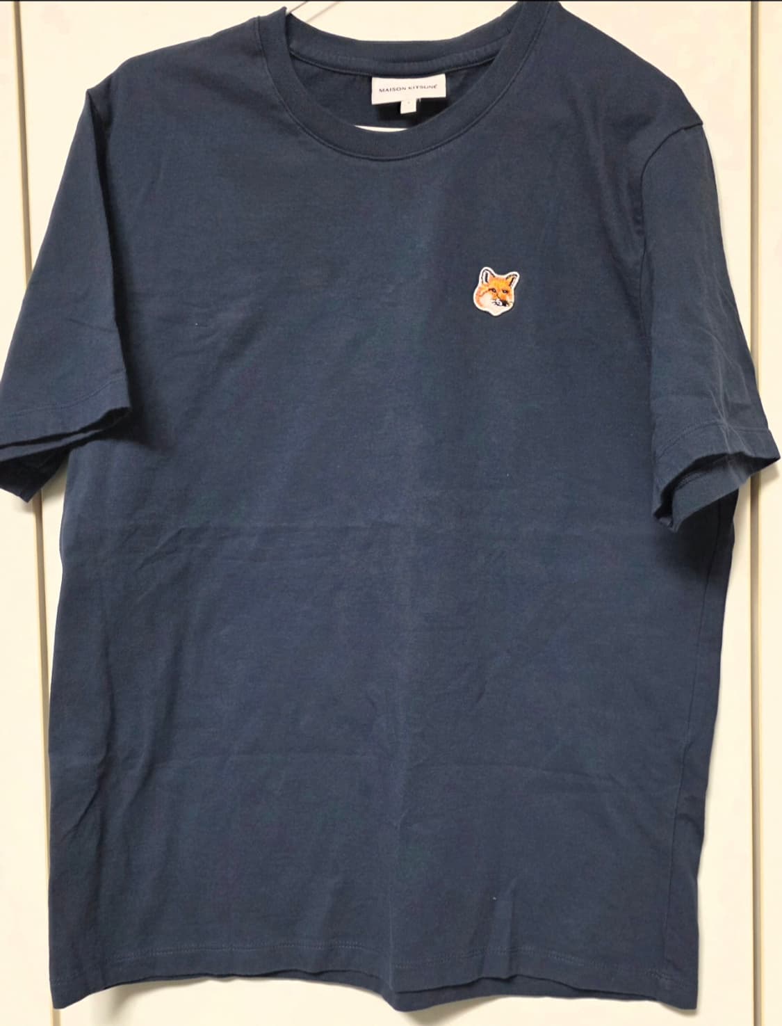 메종키츠네 네이비 반팔티s 상품이미지1