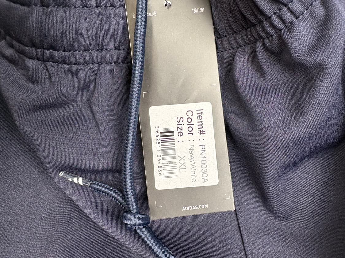 아디다스 3S 레귤러핏 더블니트 오픈헴 트랙 팬츠 (새상품) 상품이미지4