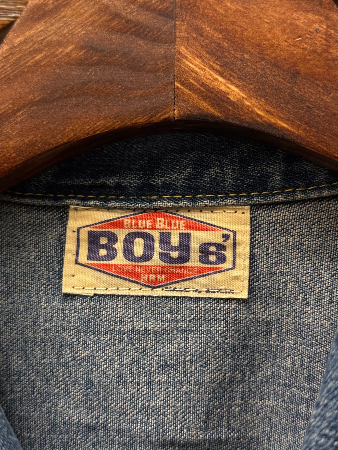 66) BLUE BLUE BOY'S Denim Shirt Jacket 상품이미지6