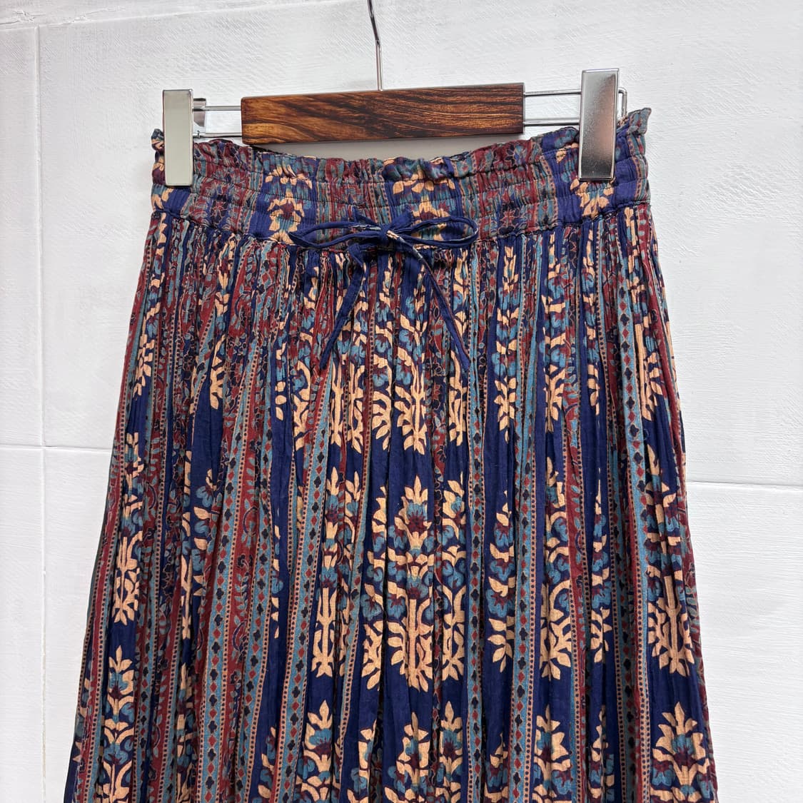 히피 에스닉 패턴 롱 스커트 JPN 상품이미지2