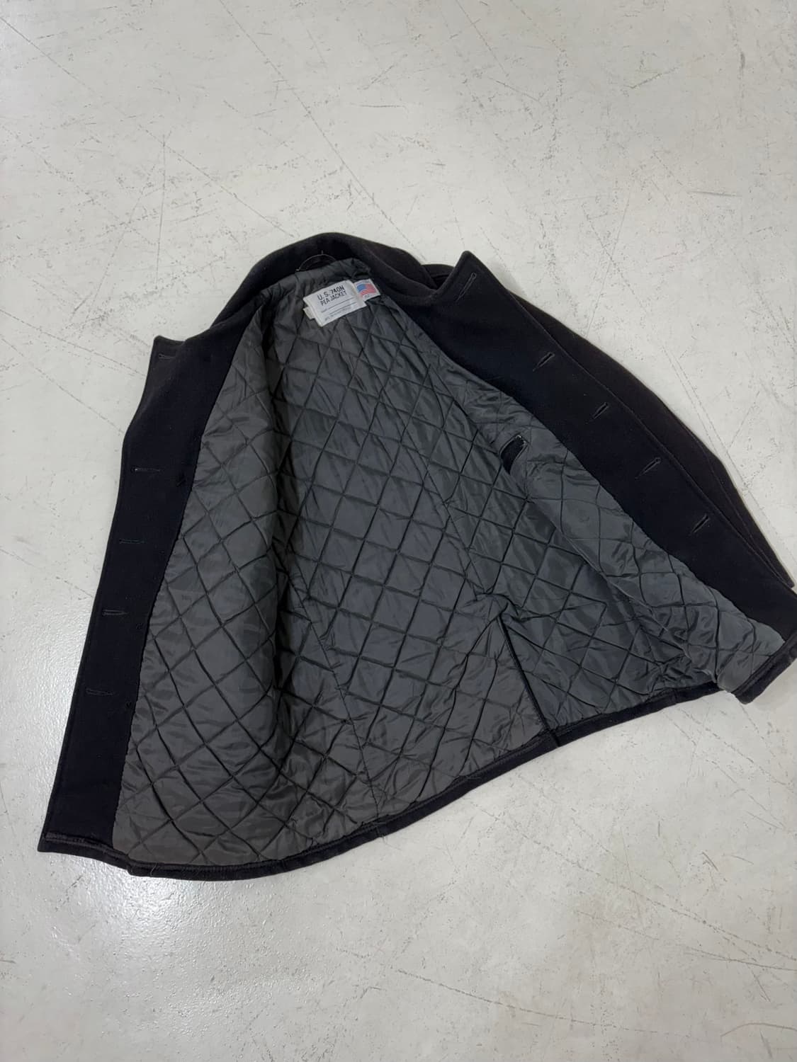 80‘s Schott Classic Melton Wool PeaCoat  상품이미지6