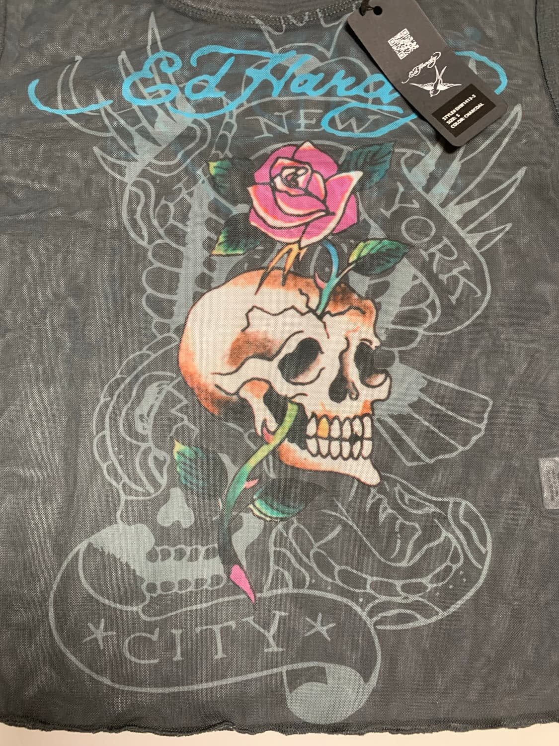 [새제품] 에드하디 씨쓰루 롱슬리브 긴팔티 상품이미지4