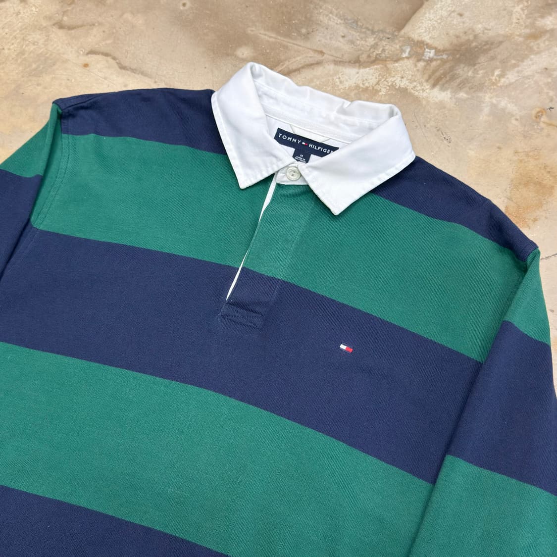 M 타미힐피거 스트라이프 럭비 티셔츠 상품이미지1