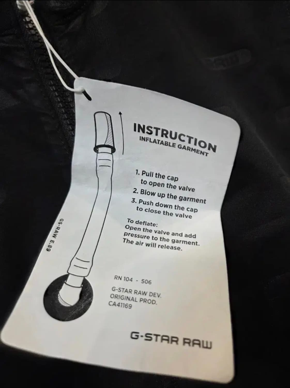 3D INFLATABLE BODY WARMER(S/M/L) 상품이미지9