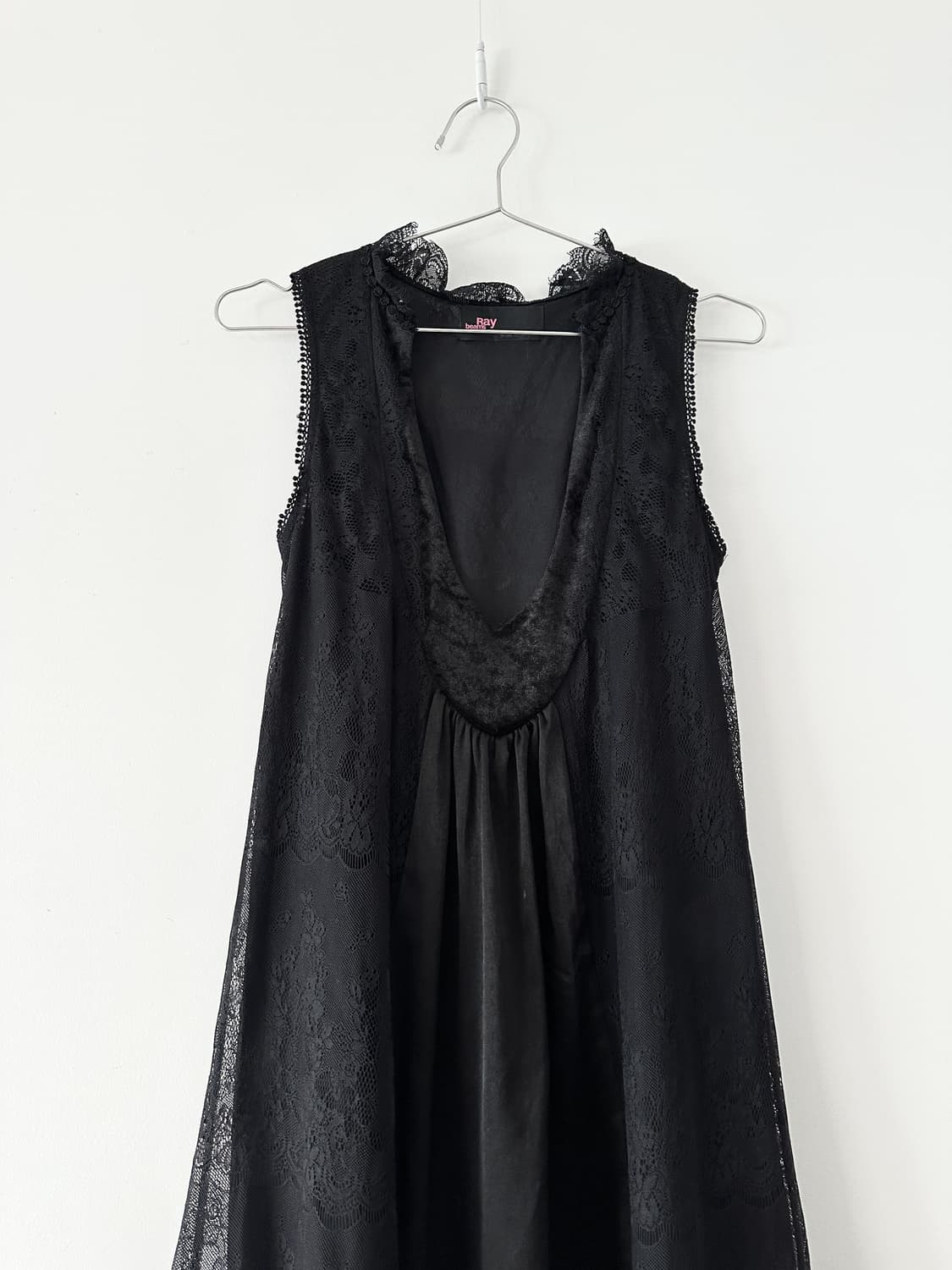 RAY BEAMS V - neck silk layer ops 상품이미지2