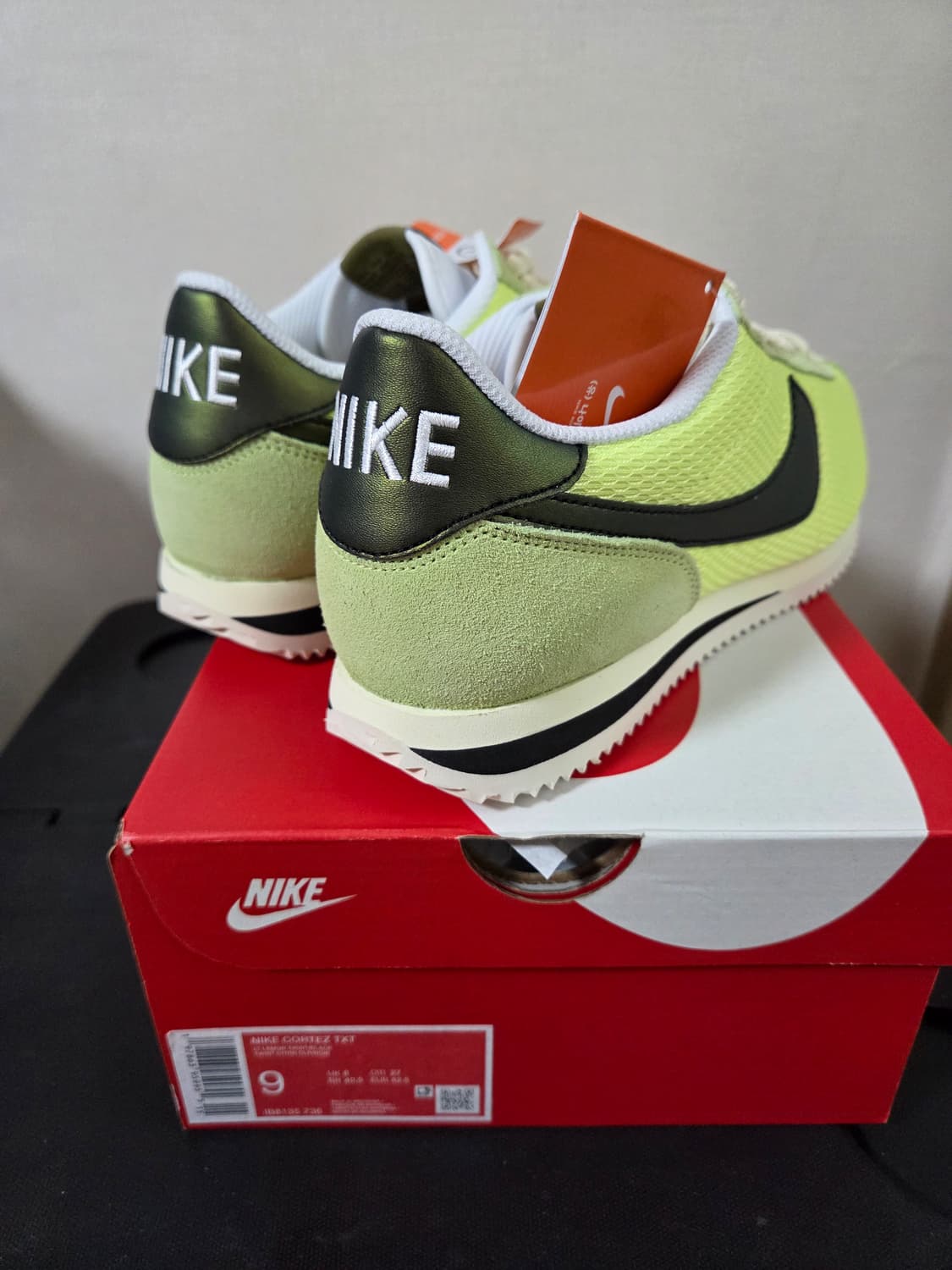 [새상품]나이키 코르테즈 텍스타일 라임 상품이미지2