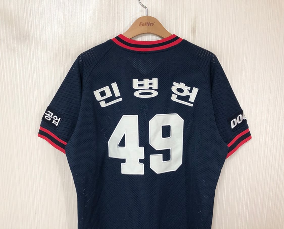 KBO 위팬 두산베어스 올드원정 유니폼/져지 105 #49 민병헌 상품이미지8