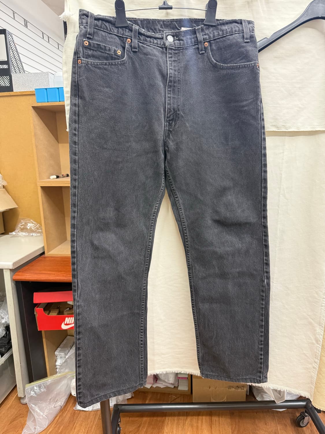 90’s 리바이스 블랙 505 팝니다. 상품이미지1