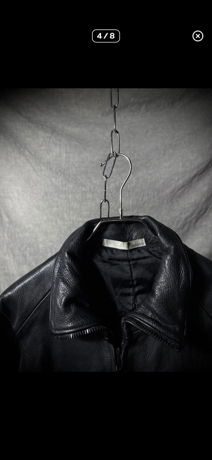 Civilized 레더 자켓 상품이미지4