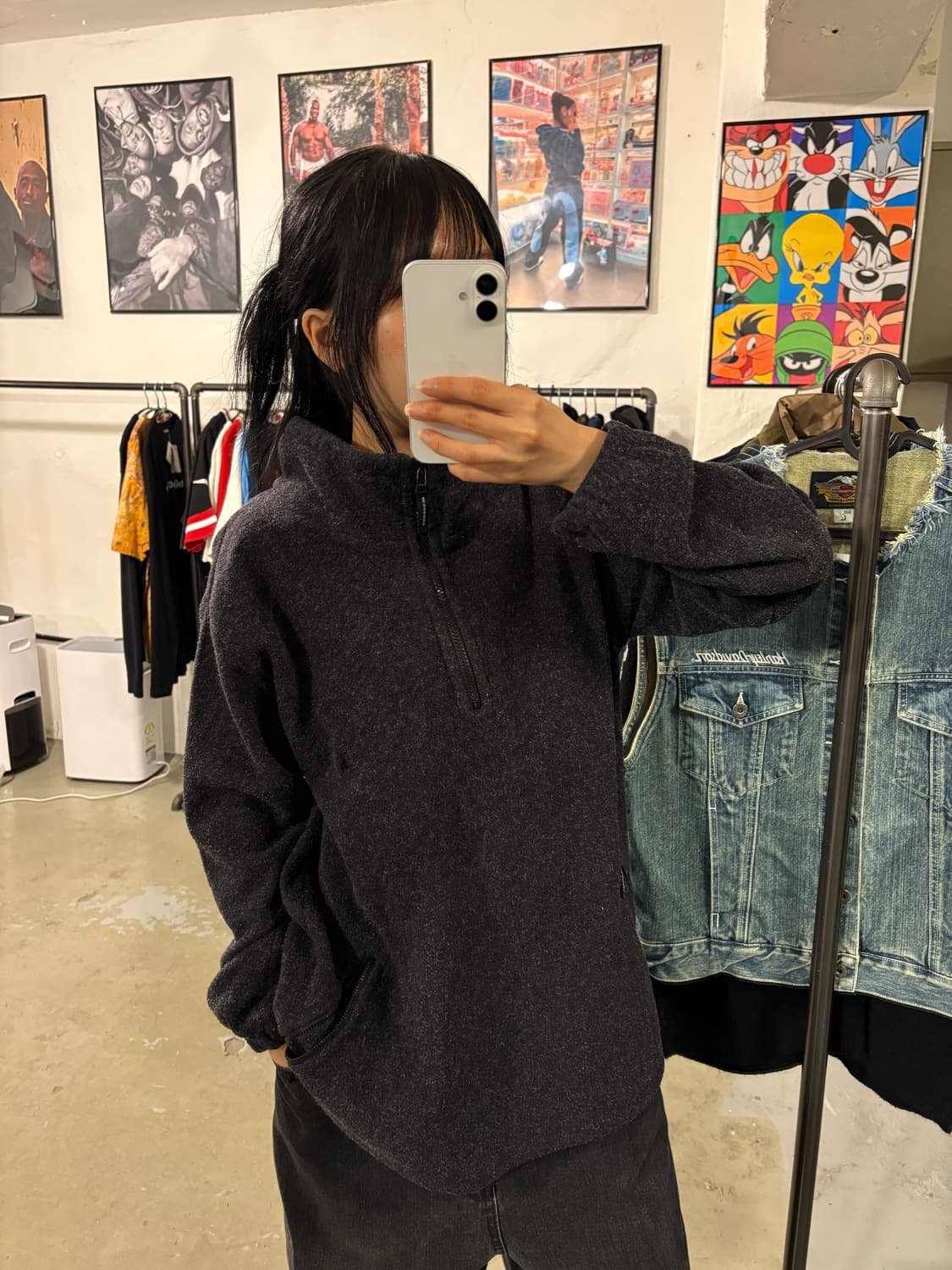 버버리 후리스 집업 상품이미지3