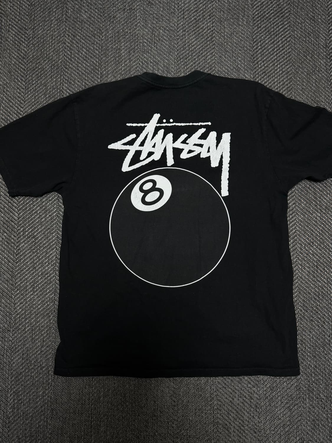 스투시 8볼 티셔츠 블랙 - 22SS 상품이미지2