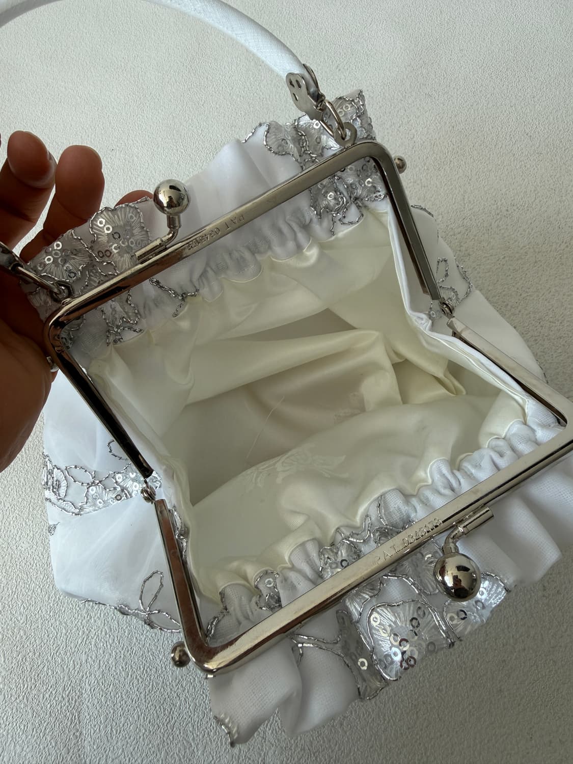 Pre owned 자수 프레임백 상품이미지7