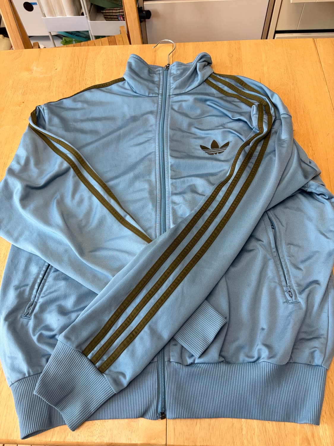 아디다스 구파이어버드져지 하늘x뮤트 카키 L 상품이미지1