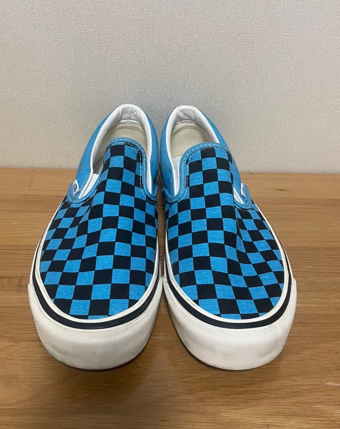 반스 클래식 슬립온 체커보드 블루 270 상품이미지1