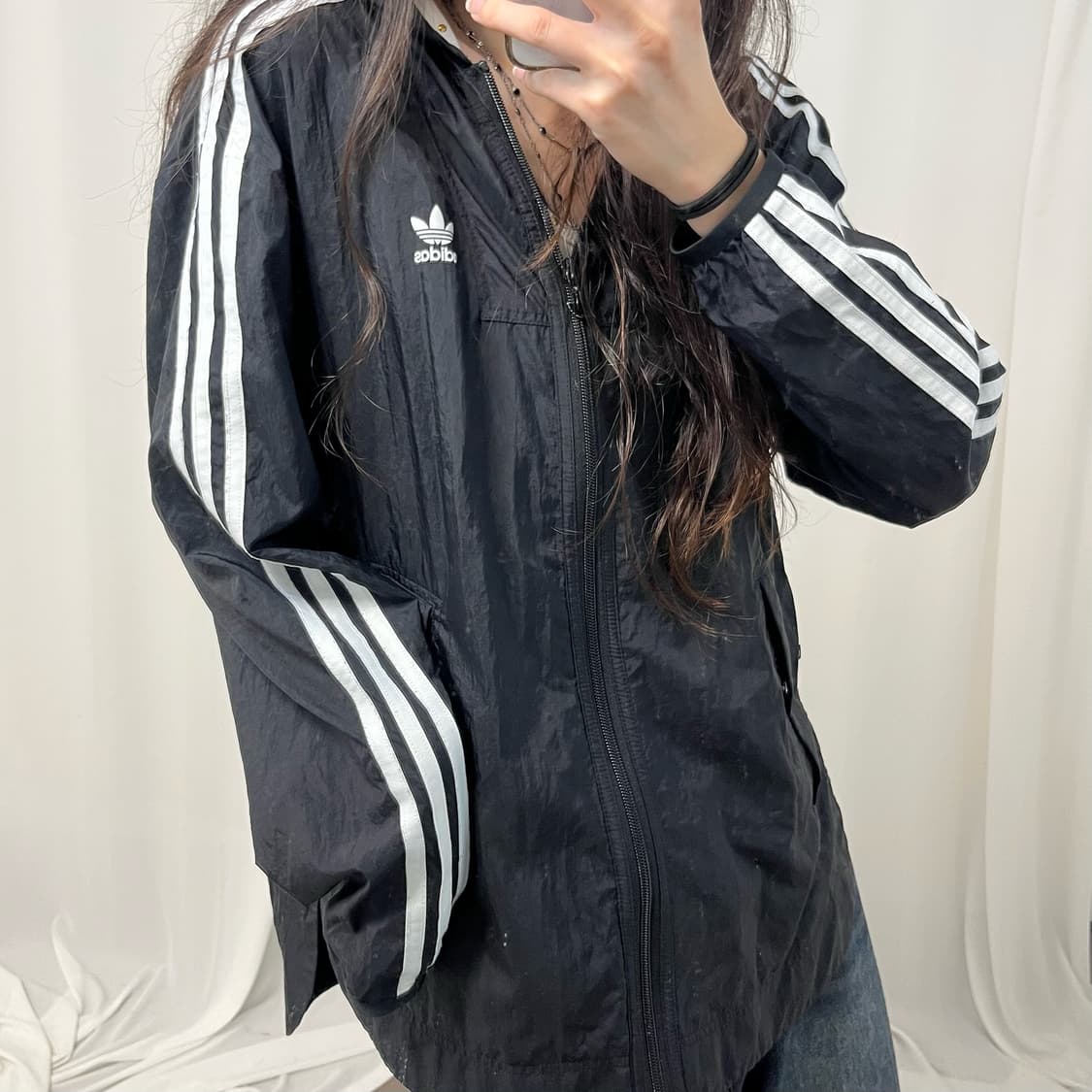 Adidas black Firebird windbreaker  상품이미지3