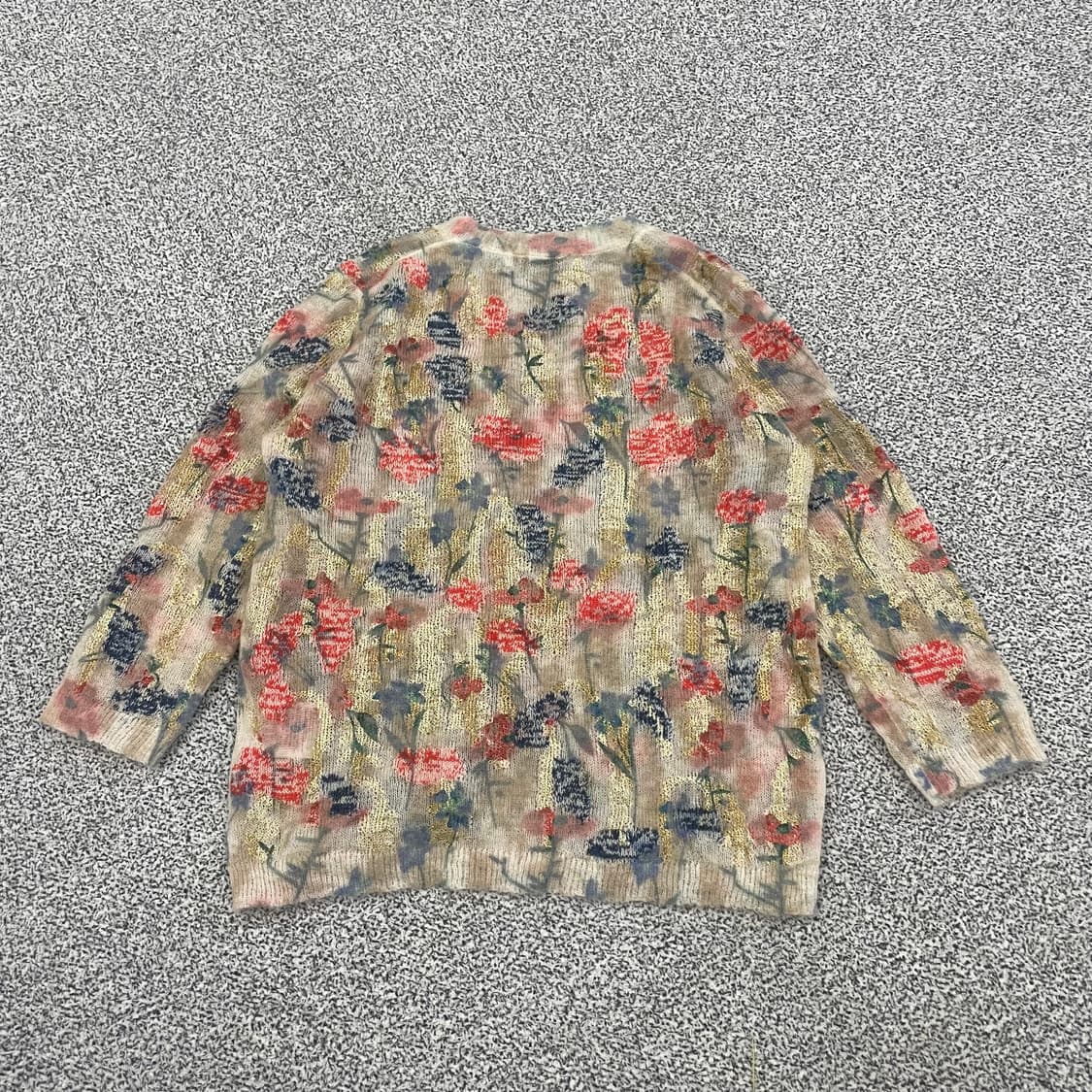 크리스찬 디올 빈티지 플라워 니트 0105HS1 상품이미지4