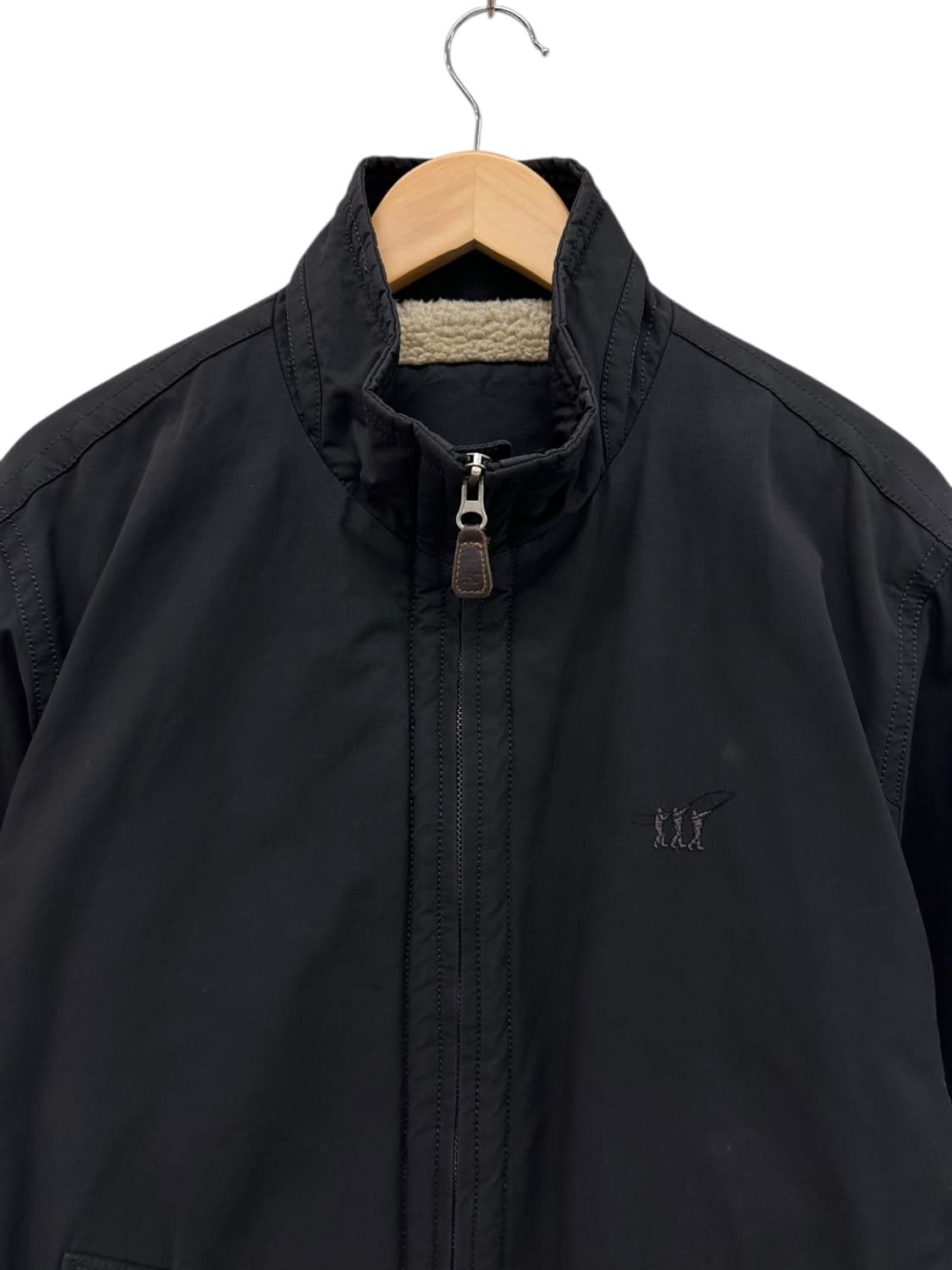 헨리코튼 도톰 기모자켓 블랙 (L) 상품이미지2