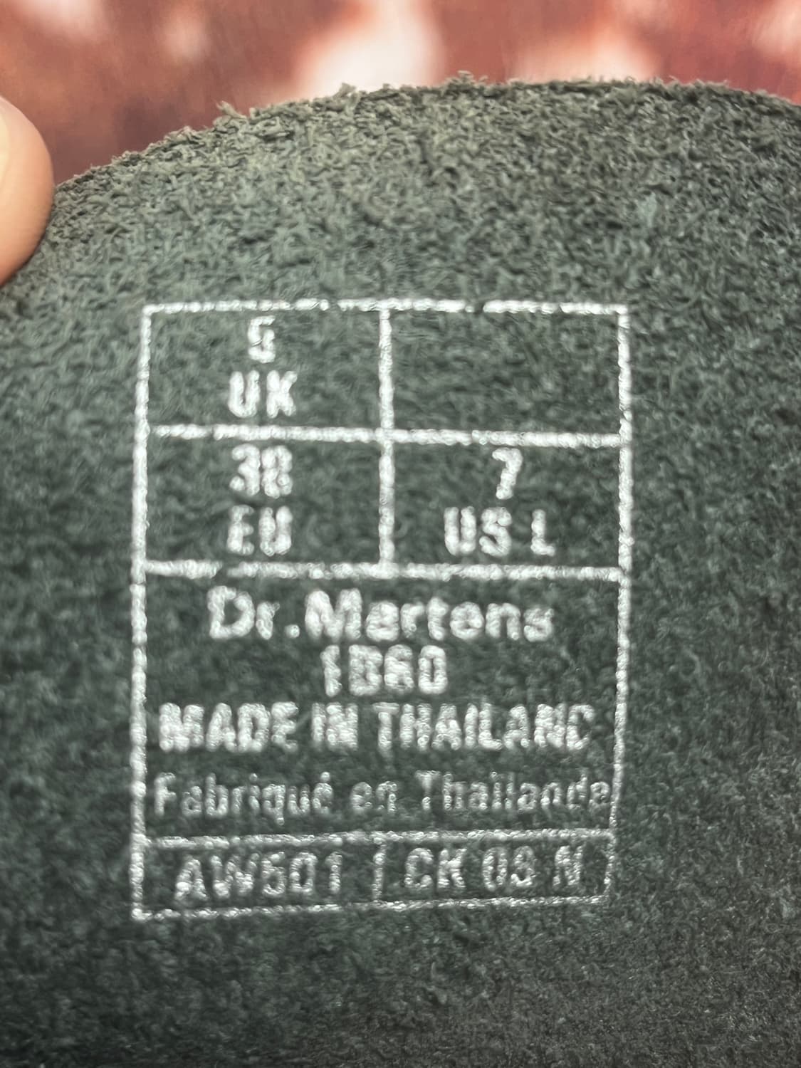 [240] 닥터마틴 1B60 20홀 롱부츠 블랙 상품이미지6