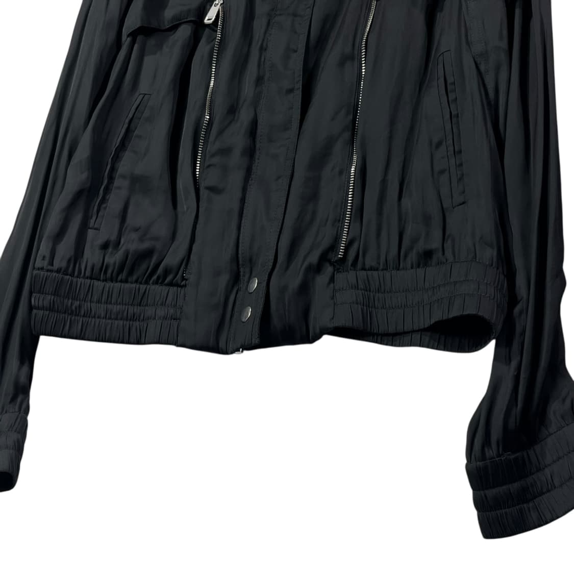[The Kooples] 더 쿠플스 투웨이 집업 나일론 블루종 상품이미지4