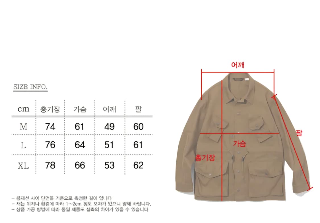 유니폼브릿지 캐나디안 컴뱃 코트 XL  상품이미지9