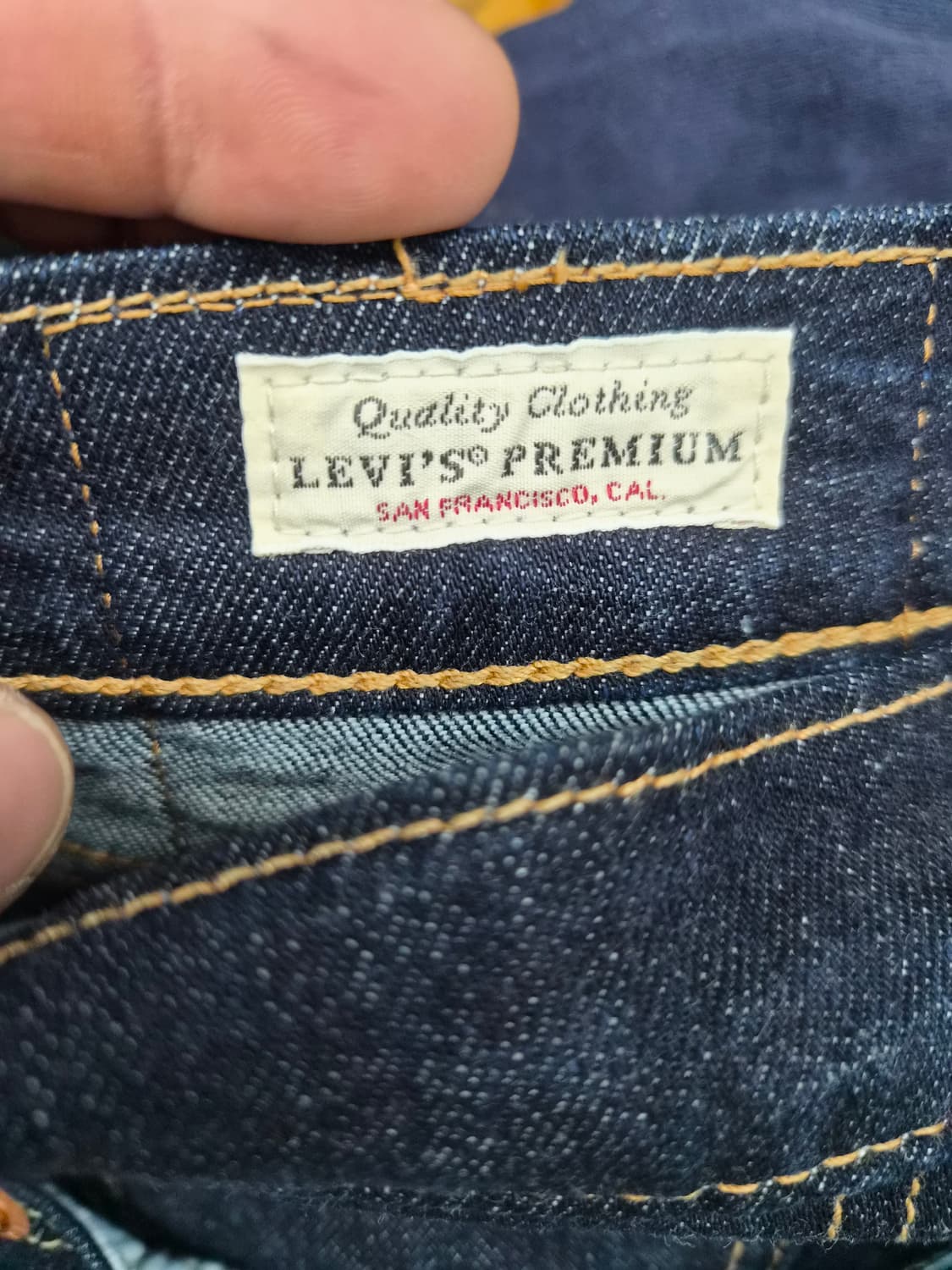 34) 리바이스 프리미엄 502 빅E 데님 팝니다 상품이미지6