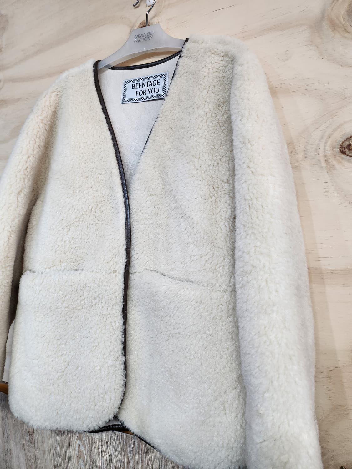 367) X2 BEENTAGE FOR YOU 뽀글이 자켓 상품이미지3