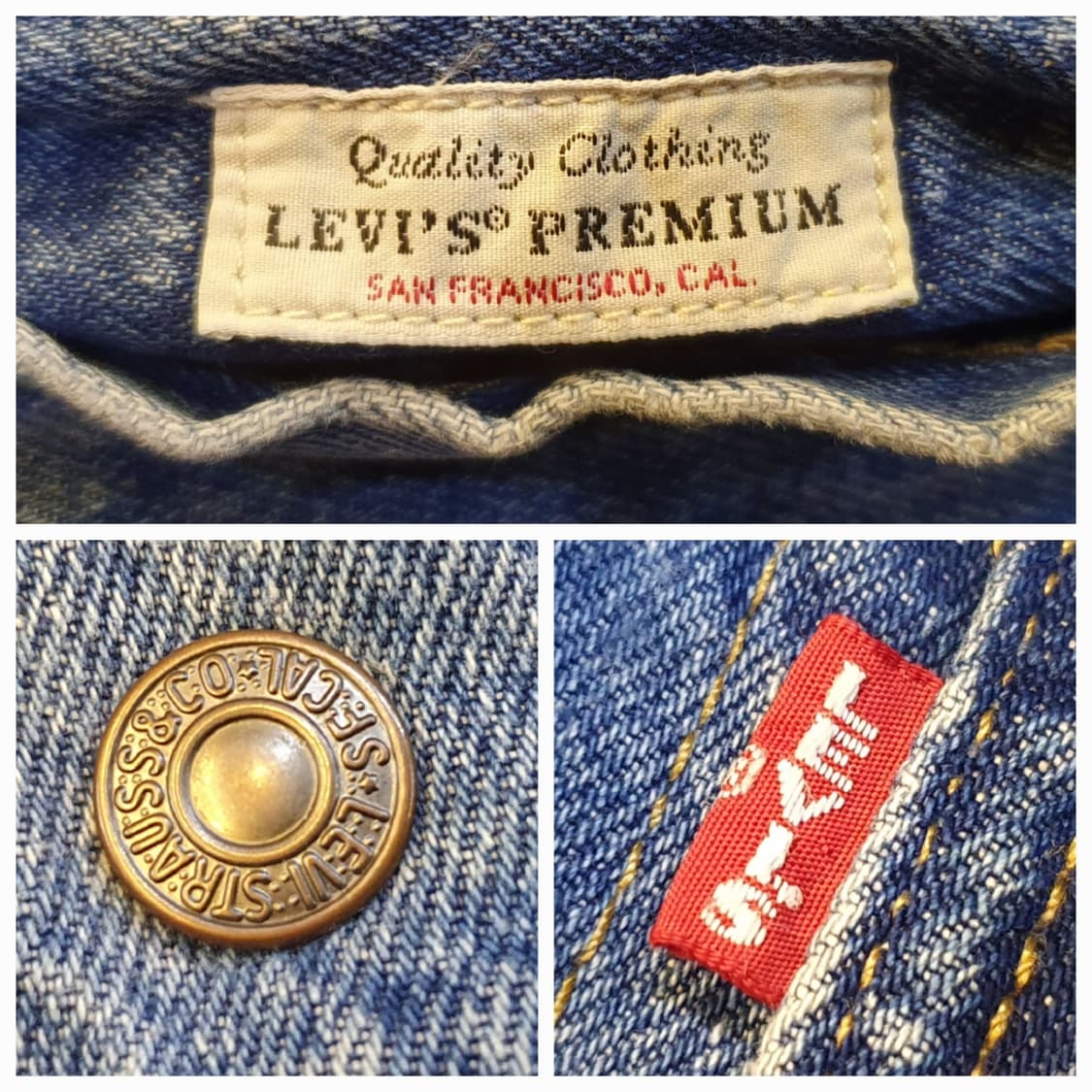 77.리바이스 레오파드 양털자켓 상품이미지8