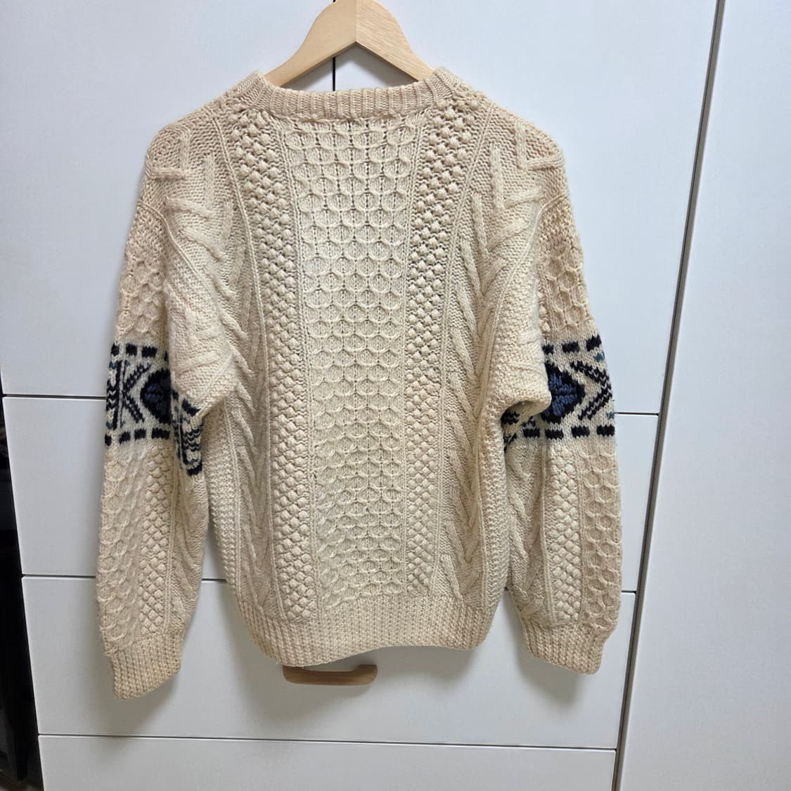 아이보리 니트 M 상품이미지2